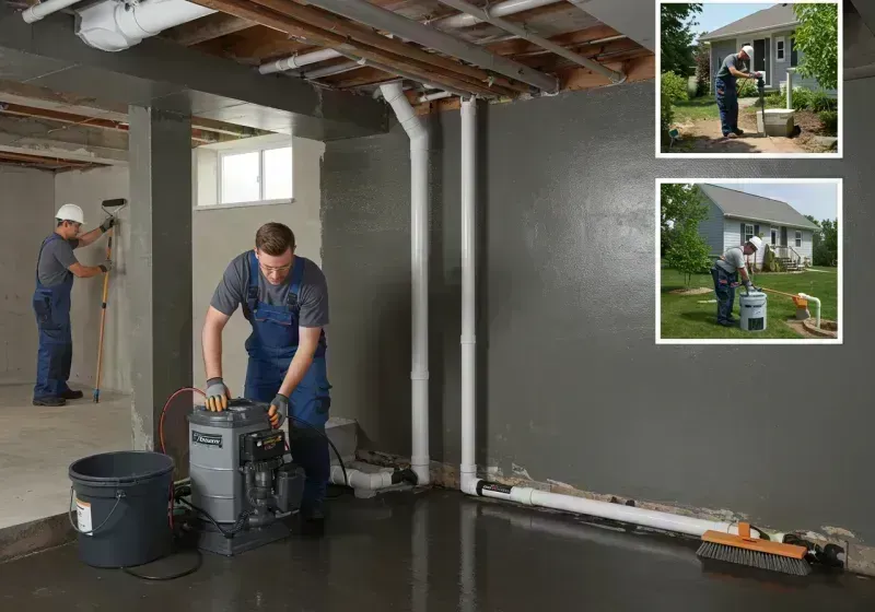 Basement Waterproofing and Flood Prevention process in Bruceton, TN